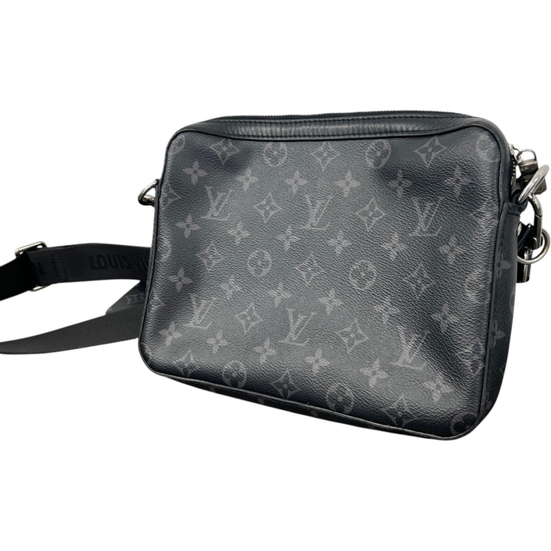 Men's Monogram Eclipse Trio Messenger Bag Black