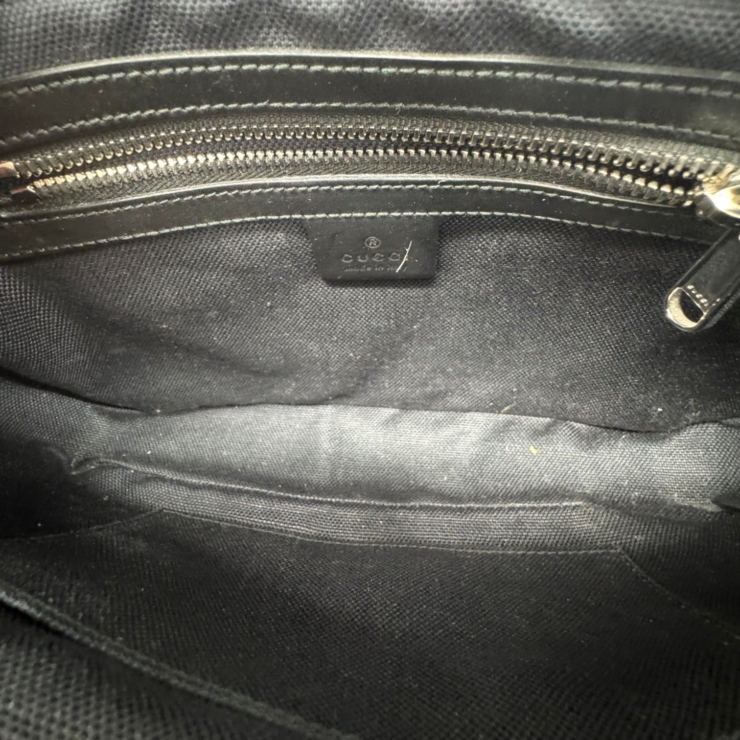 Men's Gg Supreme Belt Bag Black - Photo 10