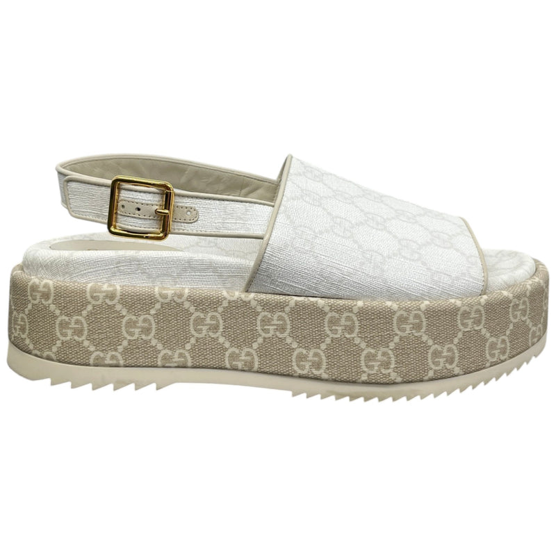 Women's Angeline Logo Sandals White Size UK 5 / EU 38