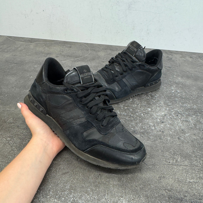 Men's Rockrunner Low Trainers Black Size EU 41 / UK 7