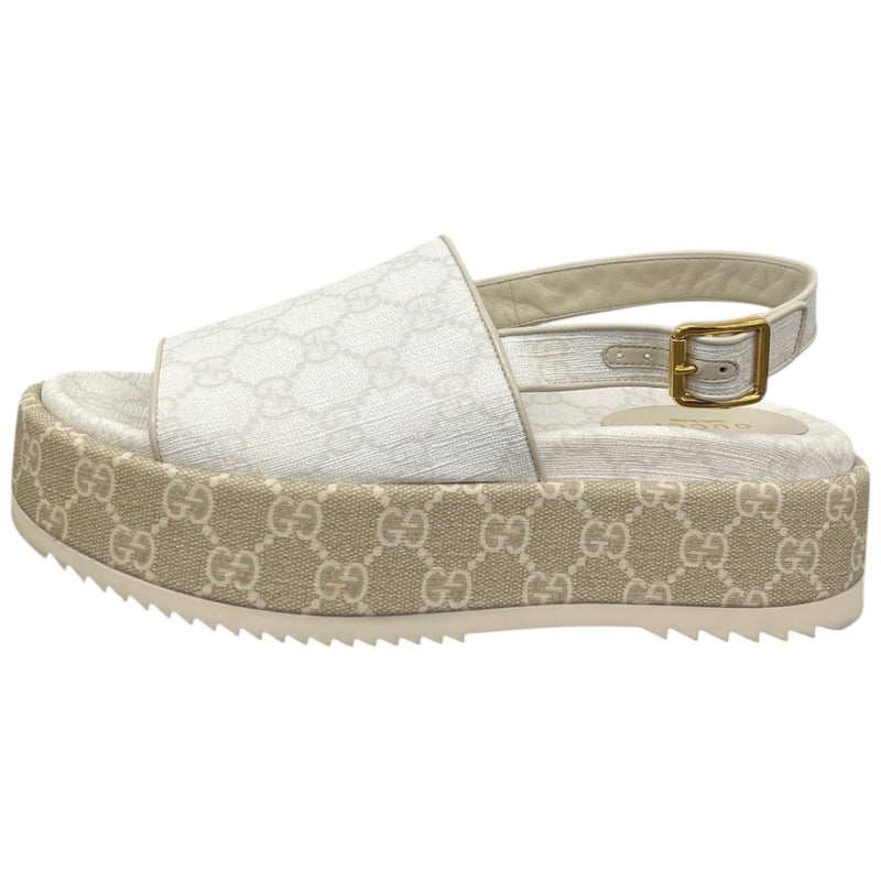 Women's Angeline Logo Sandals White Size UK 5 / EU 38