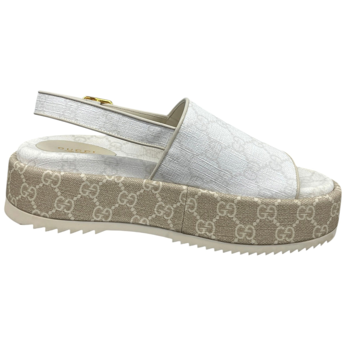 Women's Angeline Logo Sandals White Size UK 5 / EU 38 - Photo 4