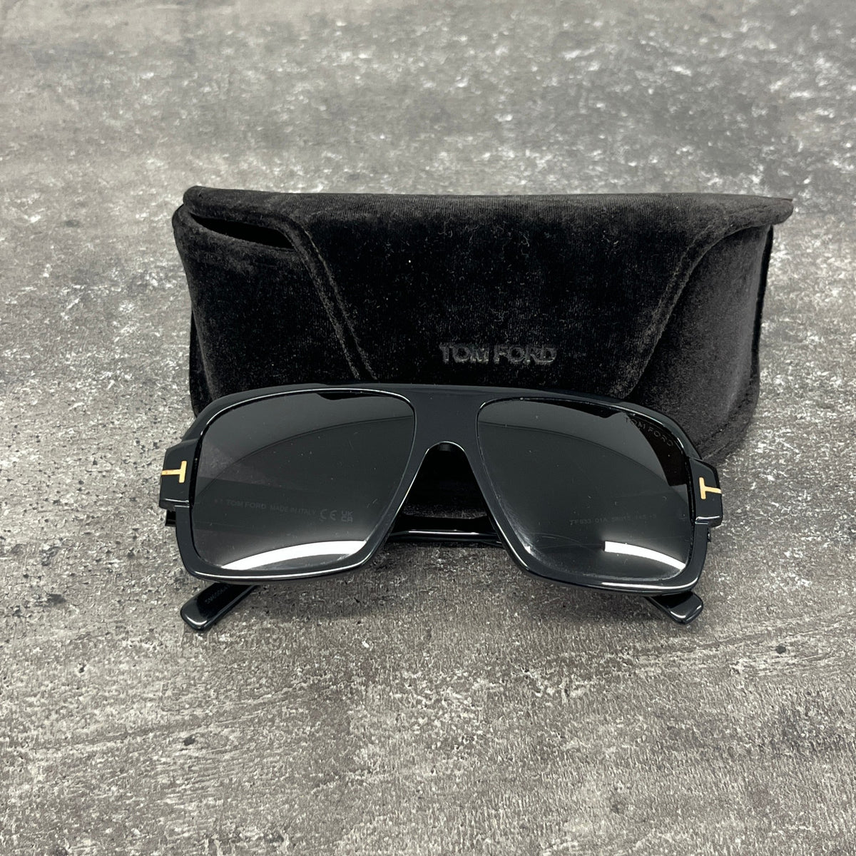 Men's Camden TF933 Sunglasses Black - Photo 8