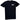 Men's Printed Logo T-Shirt Black Size XL