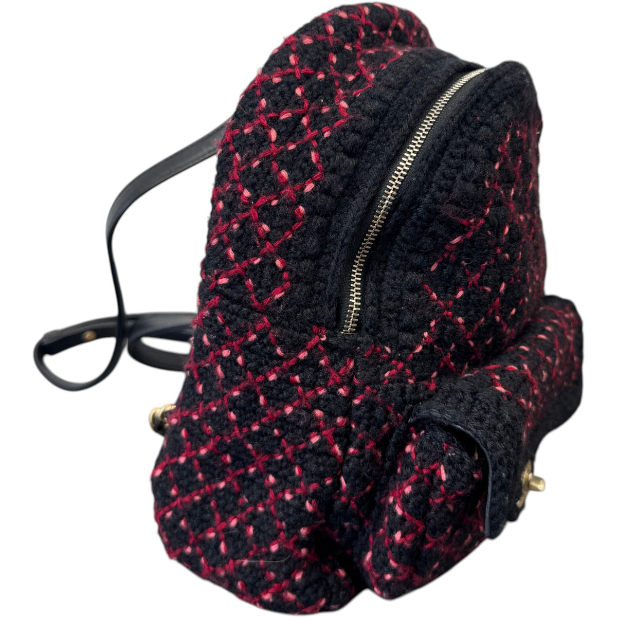 Women's Tweed CC Backpack Black - Photo 6