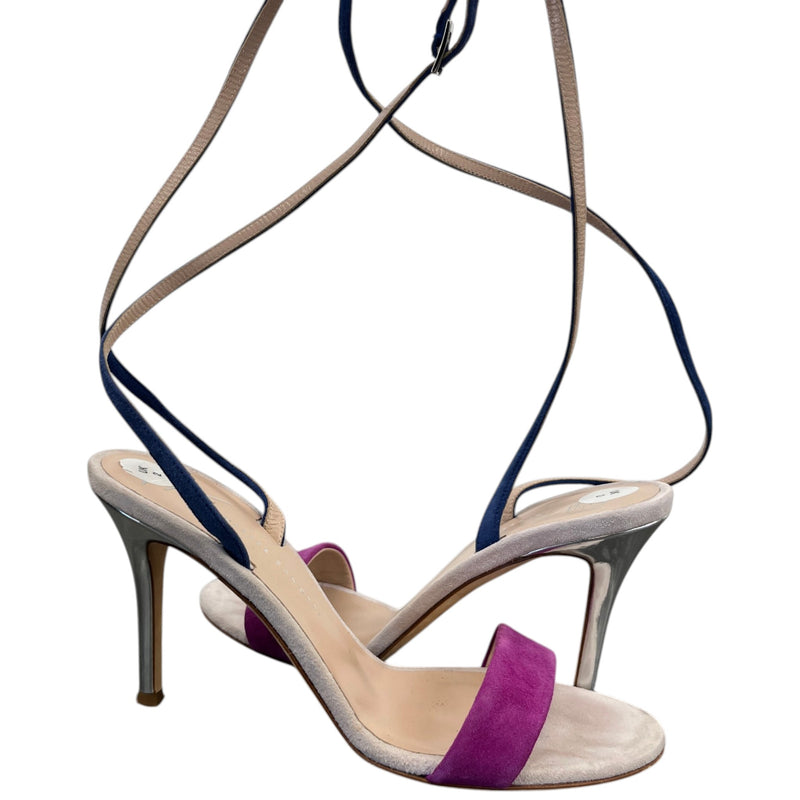 Women's Ankle Strap Heels Pink Size UK 2 / EU 35