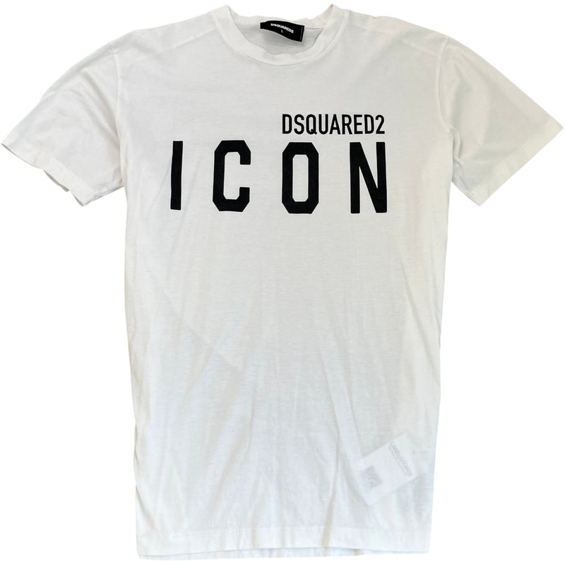Men's Icon T-Shirt White Size L