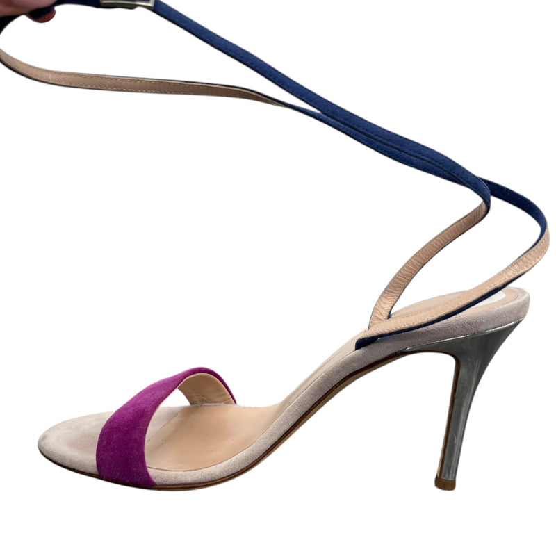 Women's Ankle Strap Heels Pink Size UK 2 / EU 35