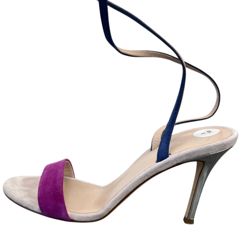 Women's Ankle Strap Heels Pink Size UK 2 / EU 35