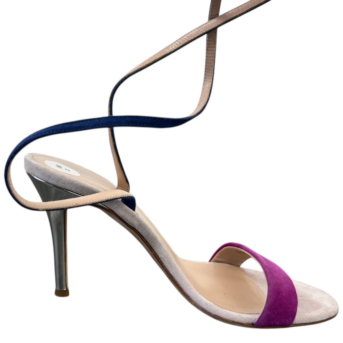 Women's Ankle Strap Heels Pink Size UK 2 / EU 35 - Photo 4