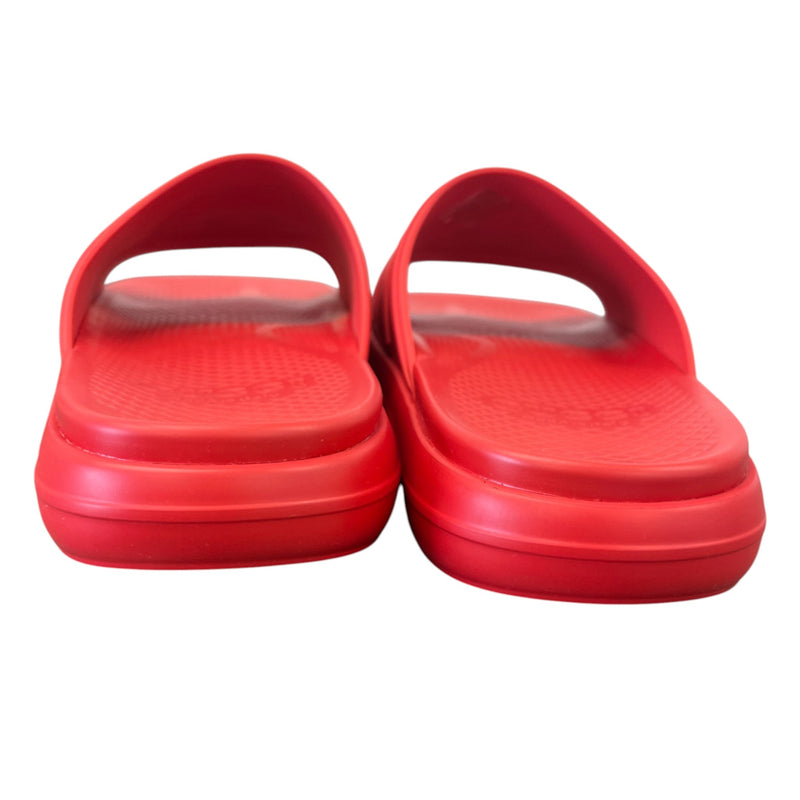 Men's Interlocking G Slides Red Size EU 43 / UK 9