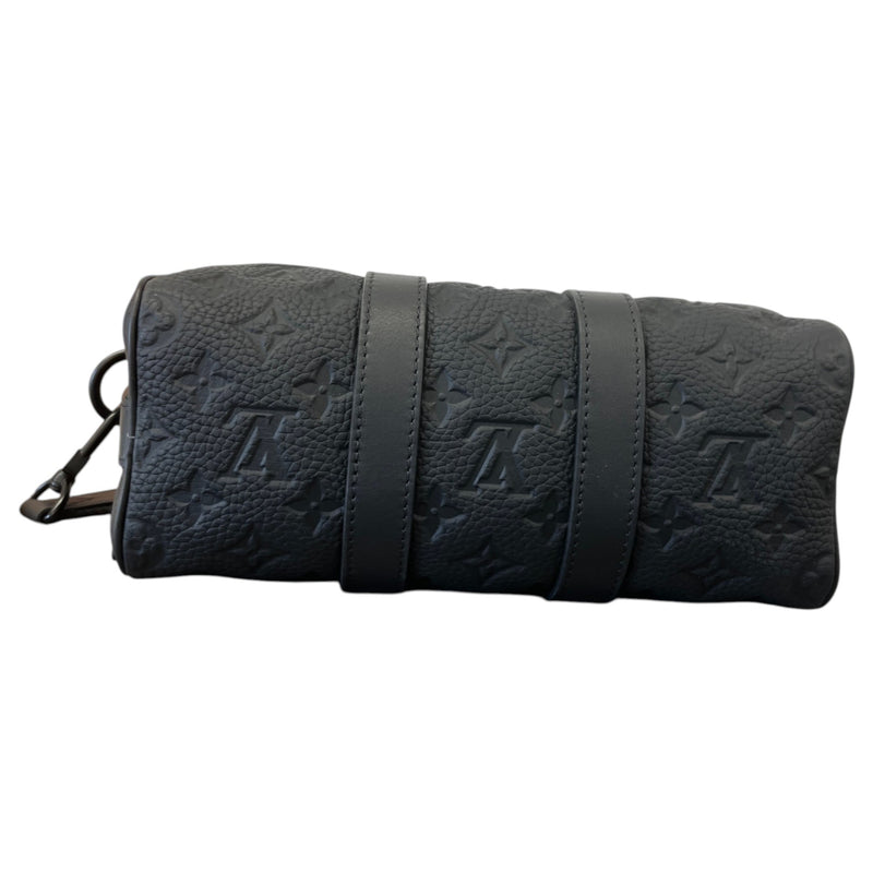 Men's Monogram Empreinte Keepall Bandoulière 25 Messenger Bag Black