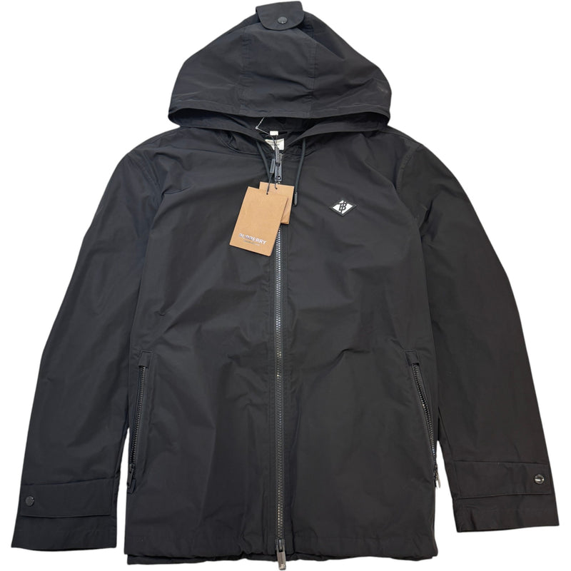 Men's Everton Logo Windbreaker Black Size 4XL