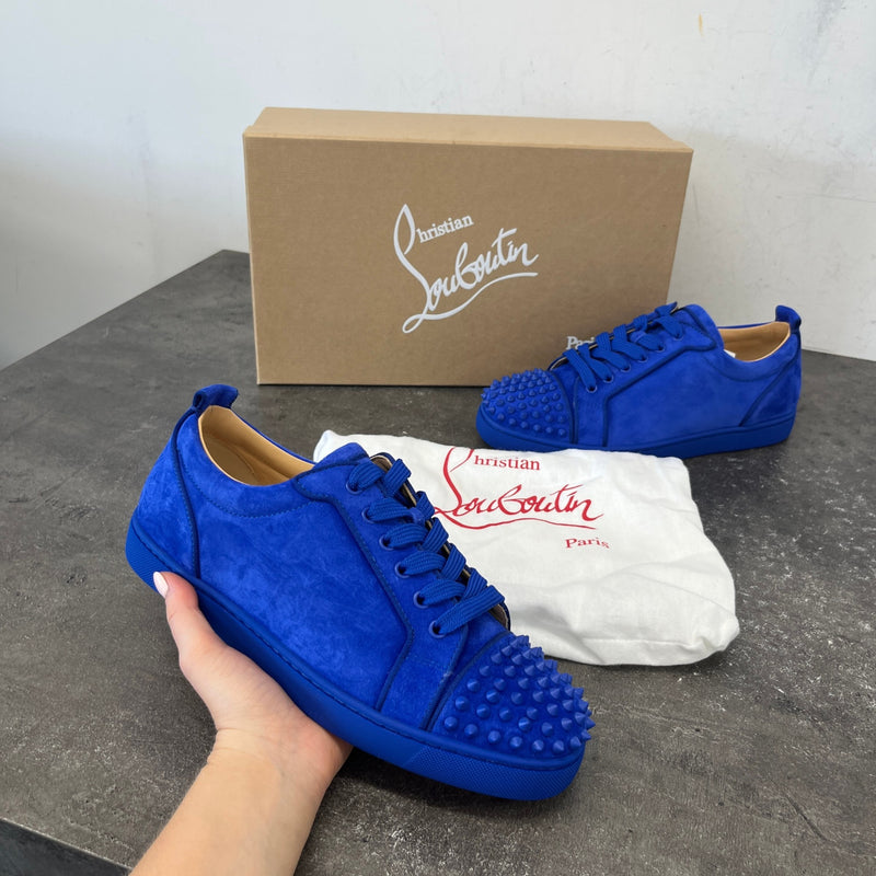 Men's Junior Spikes Low Trainers Blue Size EU 41 / UK 7