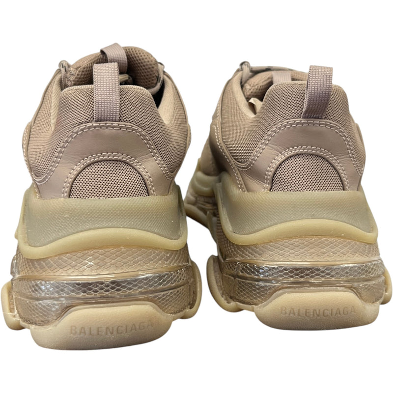Men's Triple S Low Trainers Beige Size EU 41 / UK 7