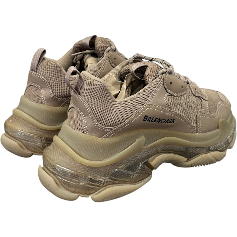 Men's Triple S Low Trainers Beige Size EU 41 / UK 7