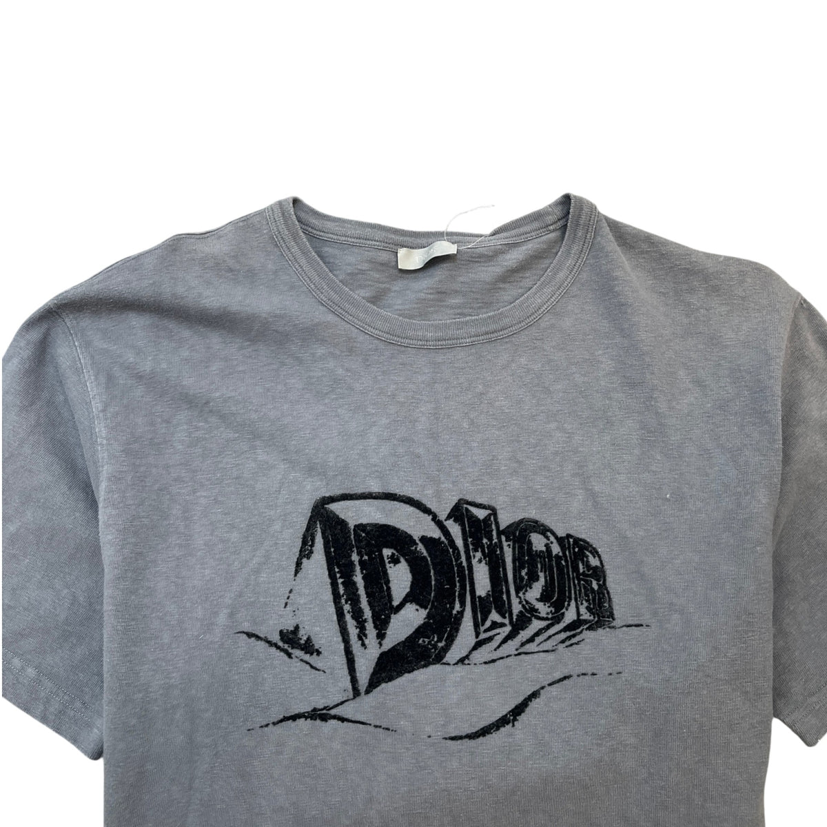 Men's Log Graphic T-Shirt Grey Size XXL - Photo 6
