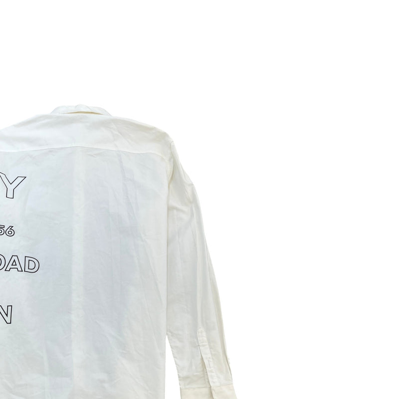 Men's Horseferry Print Shirt White Size M