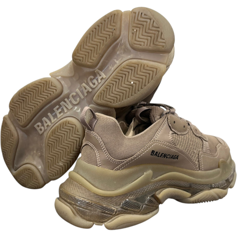 Men's Triple S Low Trainers Beige Size EU 41 / UK 7