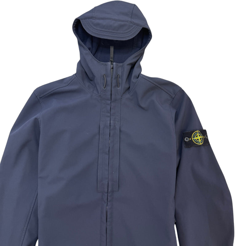 Men's Soft Shell-R Hooded Jacket Navy Size M