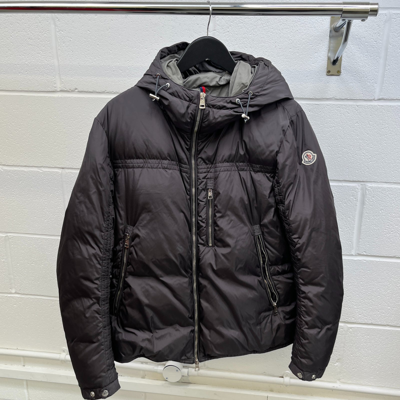 Men's Gary Down Jacket Grey Size 3 / L - Photo 10