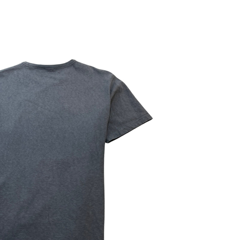Men's Log Graphic T-Shirt Grey Size XXL