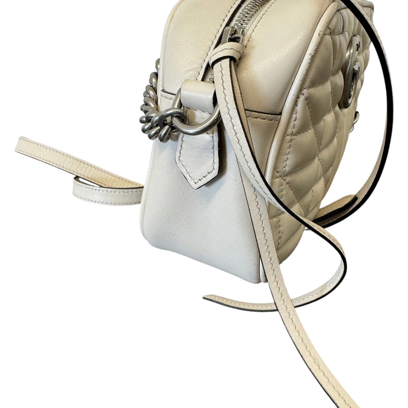 Women's GG Marmont Camera Handbag White