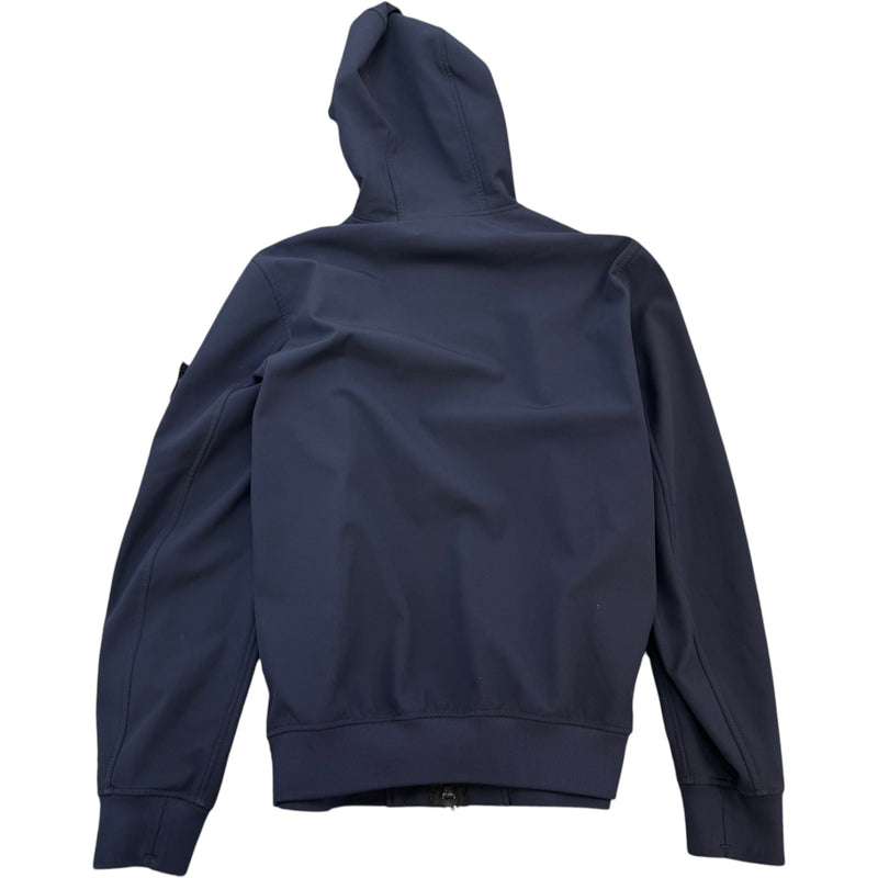 Men's Soft Shell-R Hooded Jacket Navy Size M