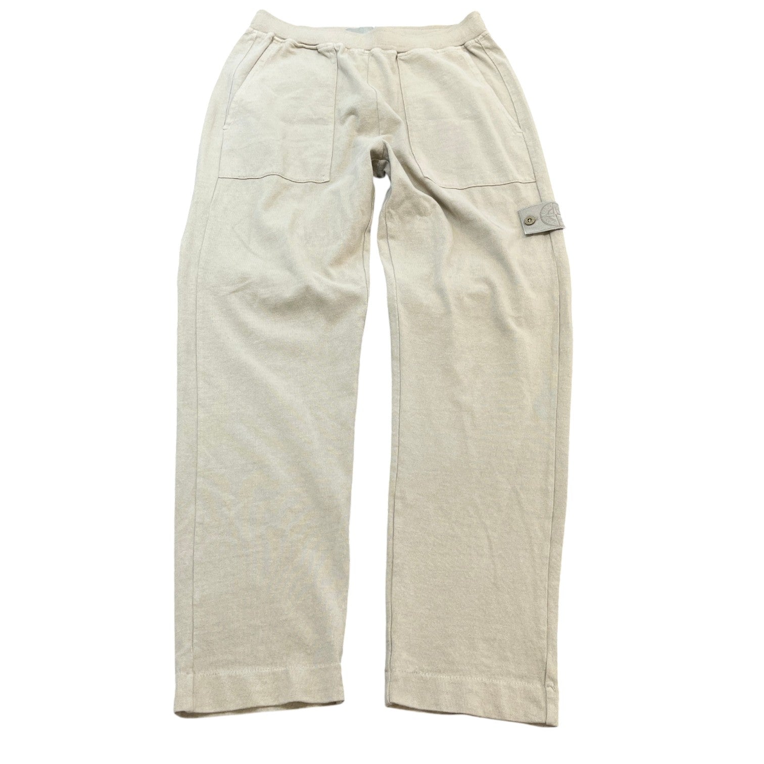 Men's Ghost Piece Joggers Beige Size M - Photo 1