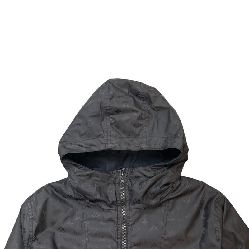 Men's Monogram Reversible Windbreaker Black Size XS