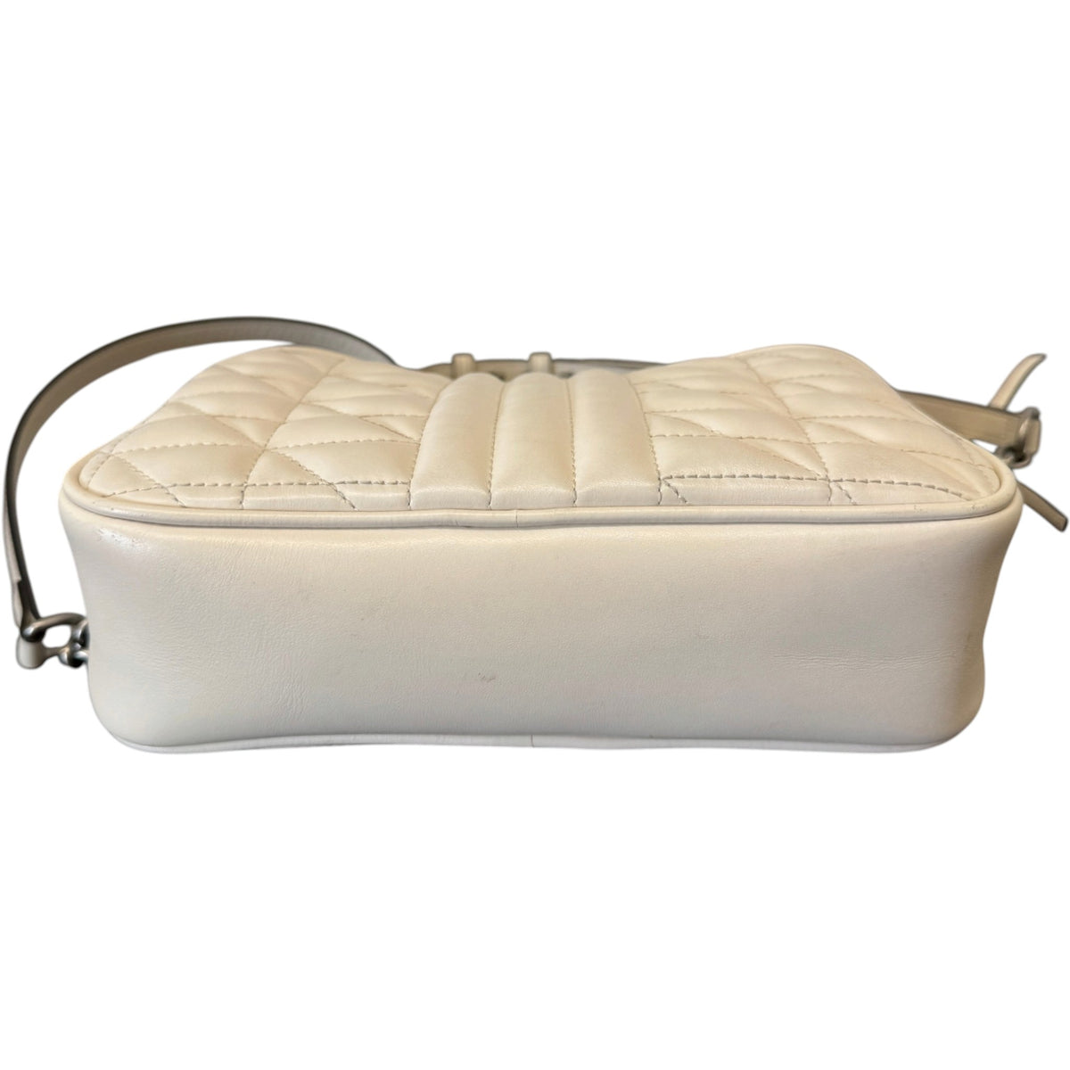 Women's GG Marmont Camera Handbag White - Photo 10