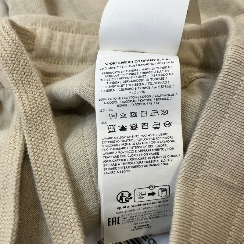 Men's Ghost Piece Joggers Beige Size M