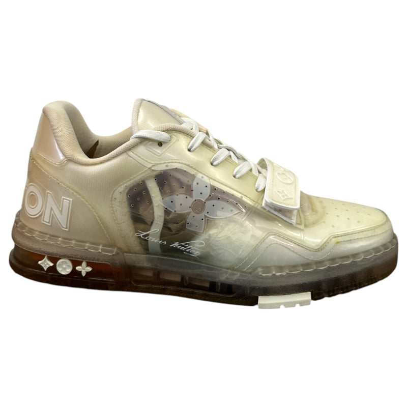 Men's LV Transparent Low Trainers White Size UK 6 / EU 40