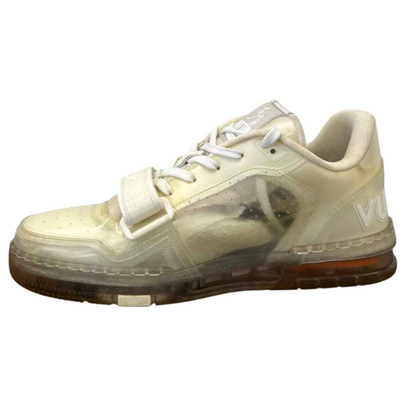 Men's LV Transparent Low Trainers White Size UK 6 / EU 40