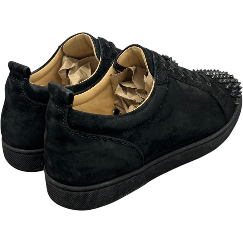Men's Louis Junior Flat Spike Low Trainers Black Size UK 8.5 / EU 42.5
