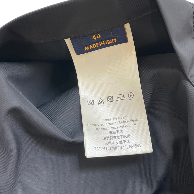 Men's Monogram Reversible Windbreaker Black Size XS