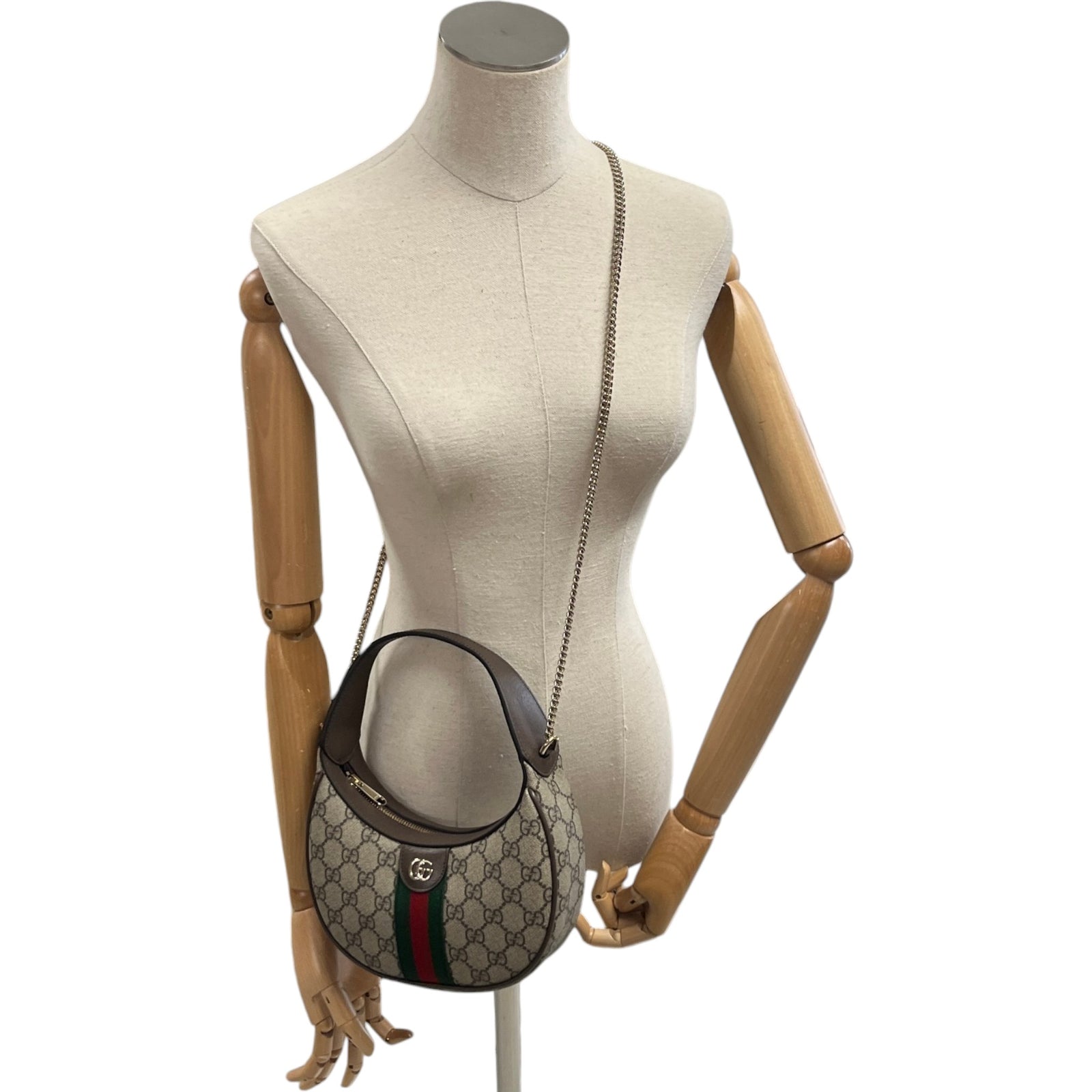 Women's Ophidia Small Bag Brown - Photo 2
