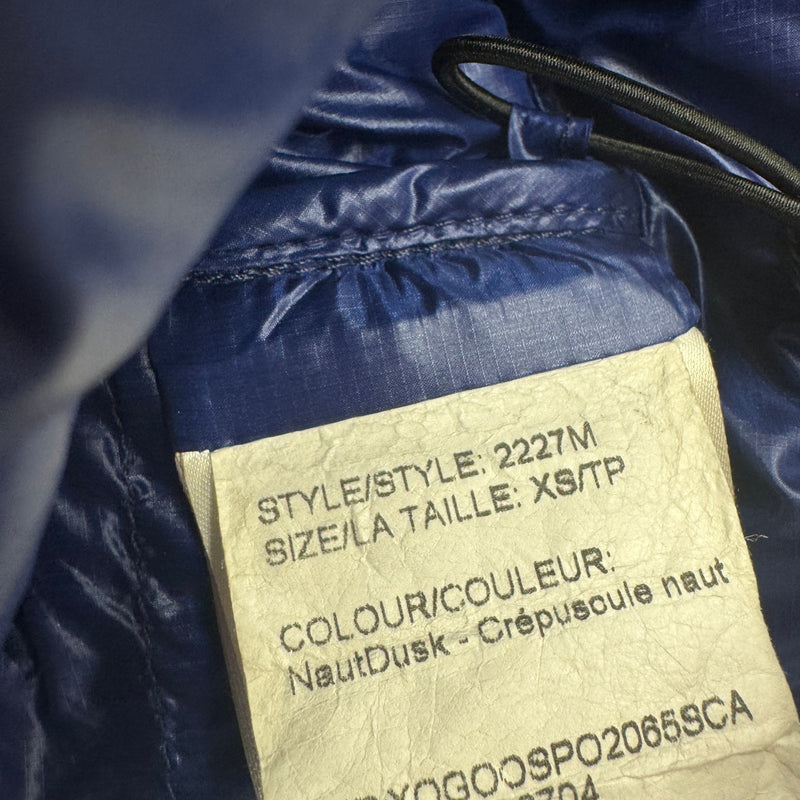 Men's Crofton Down Jacket Blue Size XS