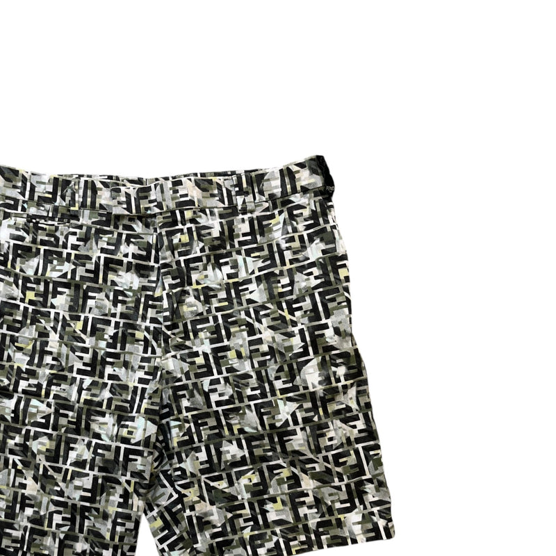 Men's FF Camo Shorts Khaki Size M / W32