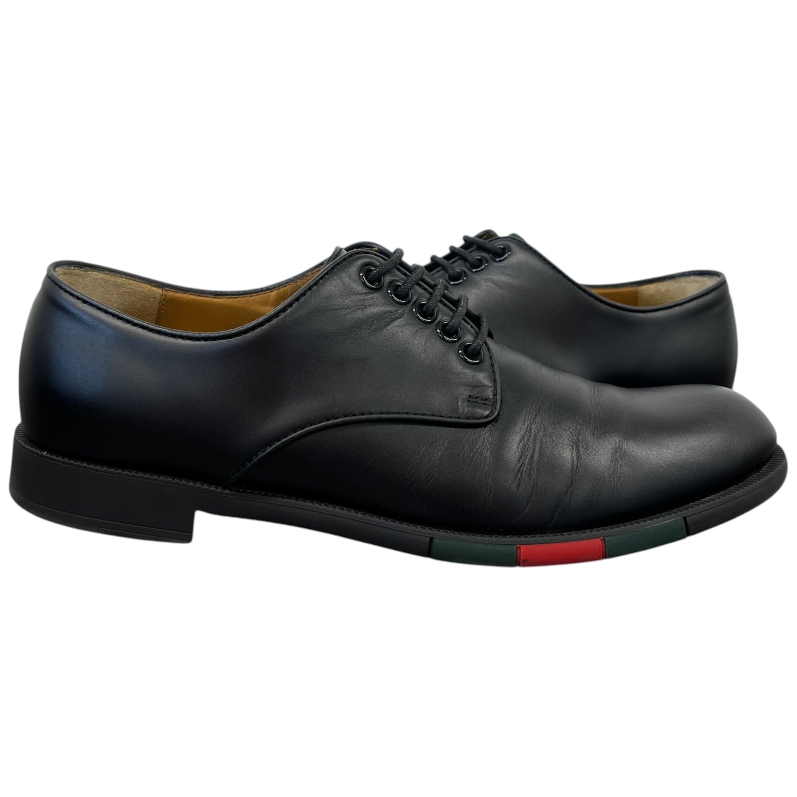 Men's Derby Web Loafers Black Size EU 40.5 / UK 6.5 - Photo 3