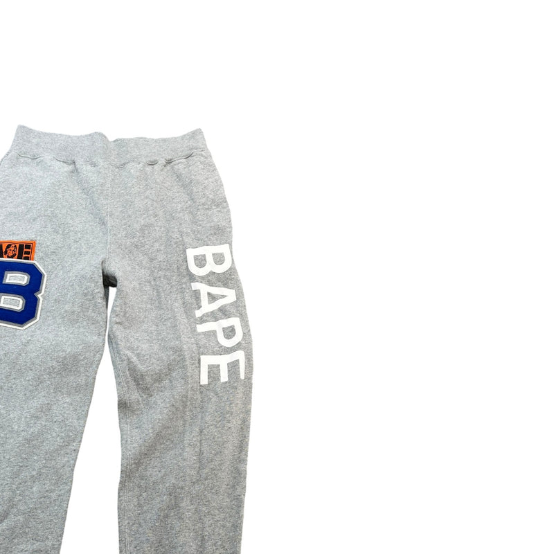 Men's Patch Logo Joggers Grey Size S