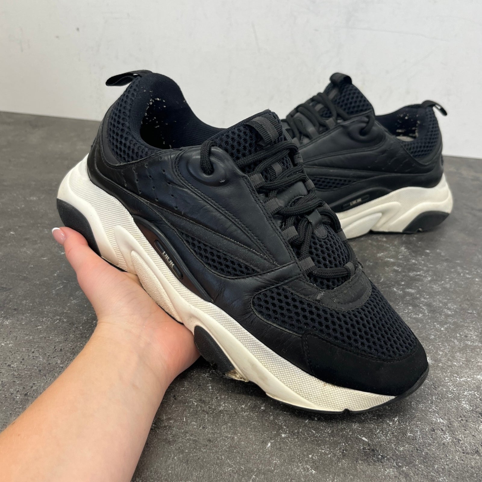 Men's B22 Low Trainers Black Size EU 42 / UK 8 - Photo 12
