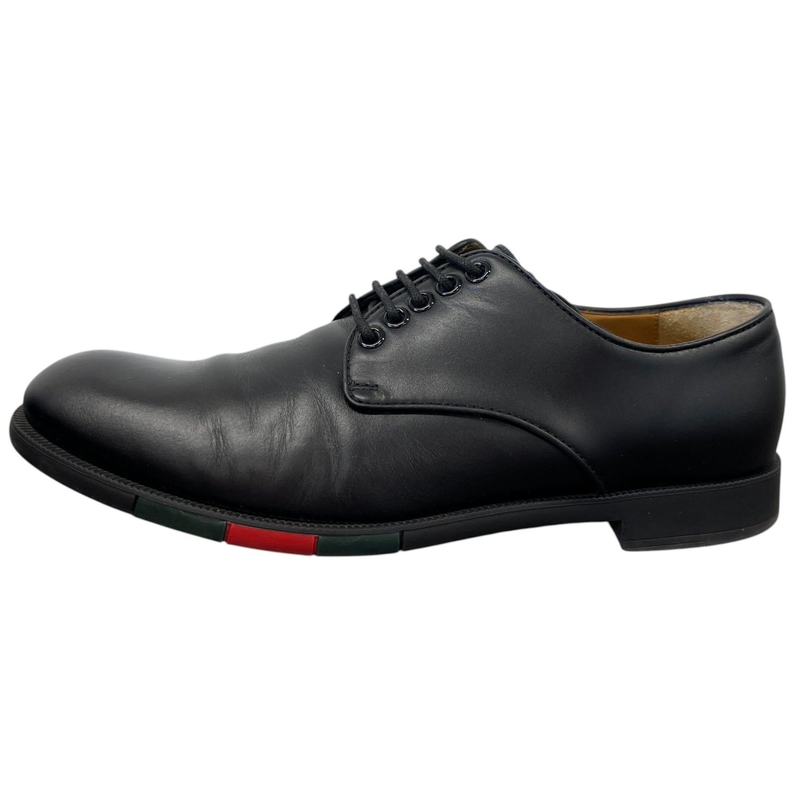 Men's Derby Web Loafers Black Size EU 40.5 / UK 6.5 - Photo 5