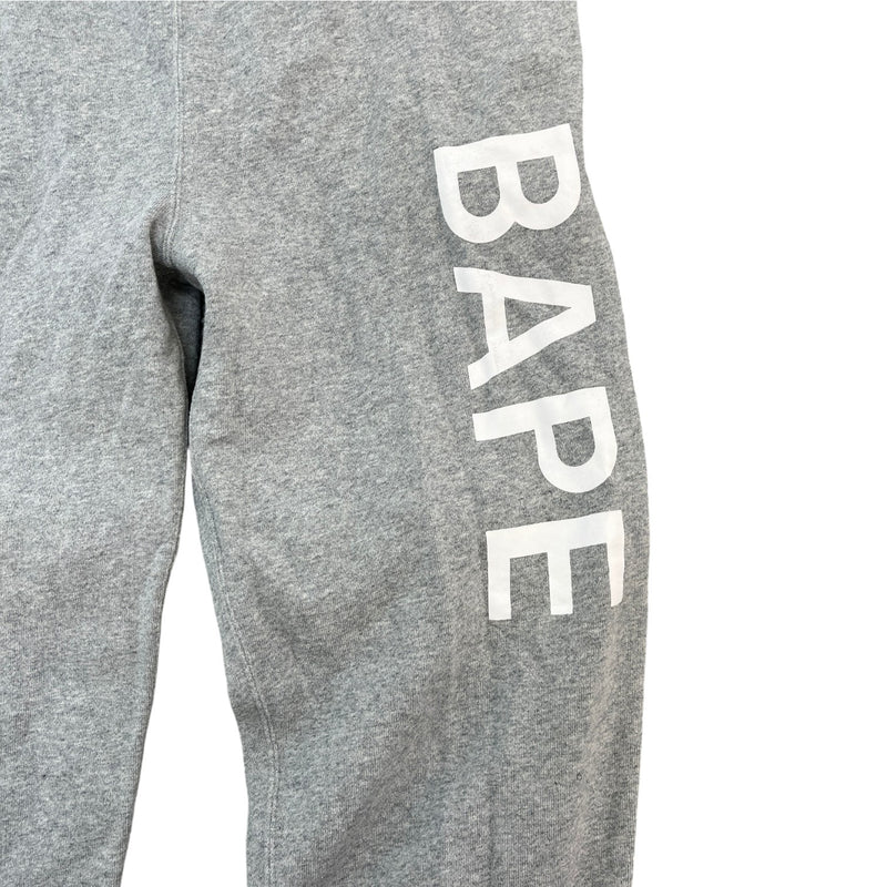 Men's Patch Logo Joggers Grey Size S