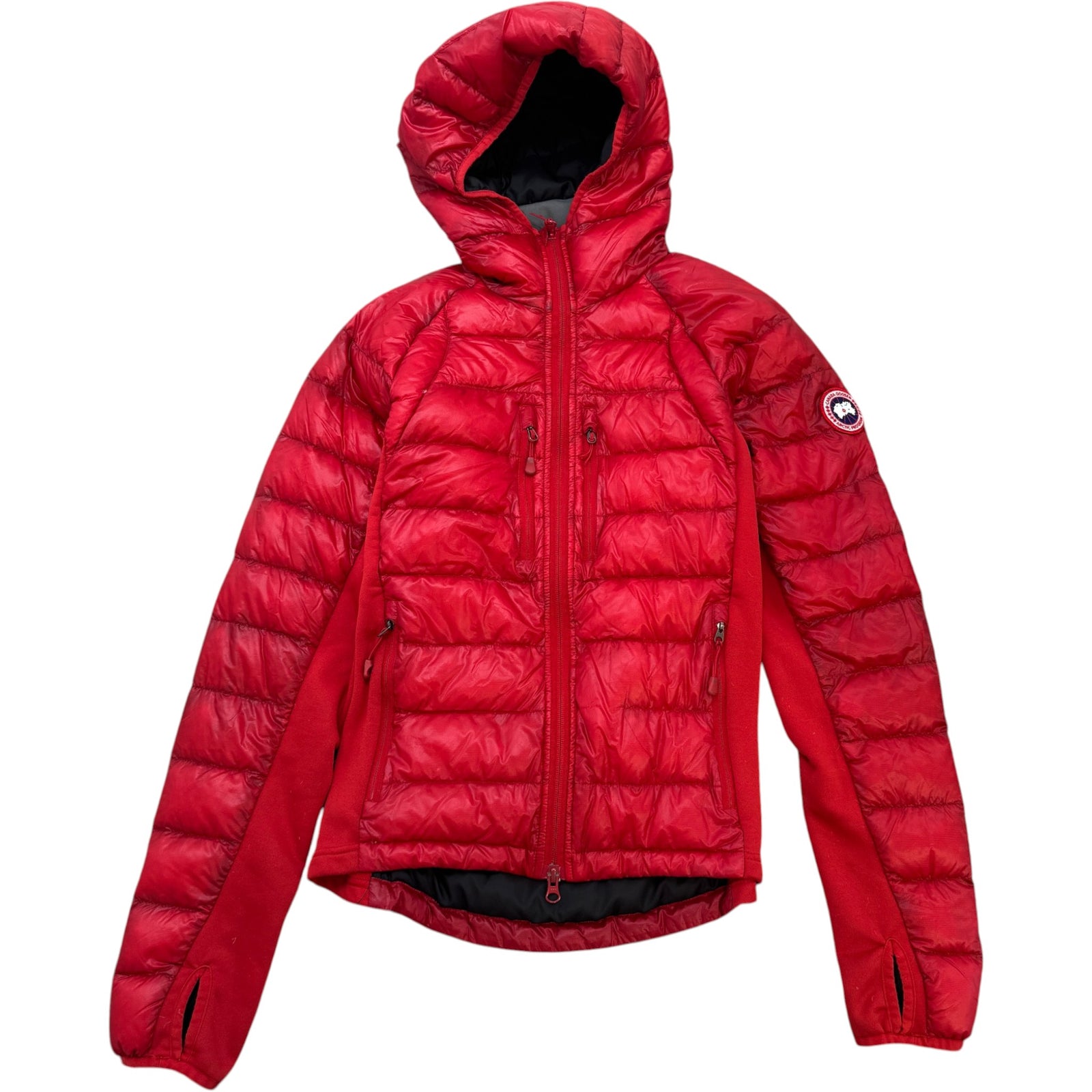 Men's Hybridge Lite Down Jacket Red Size S - Photo 1