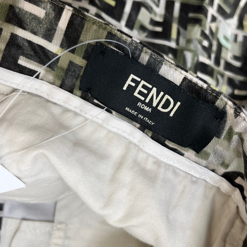 Men's FF Camo Shorts Khaki Size M / W32