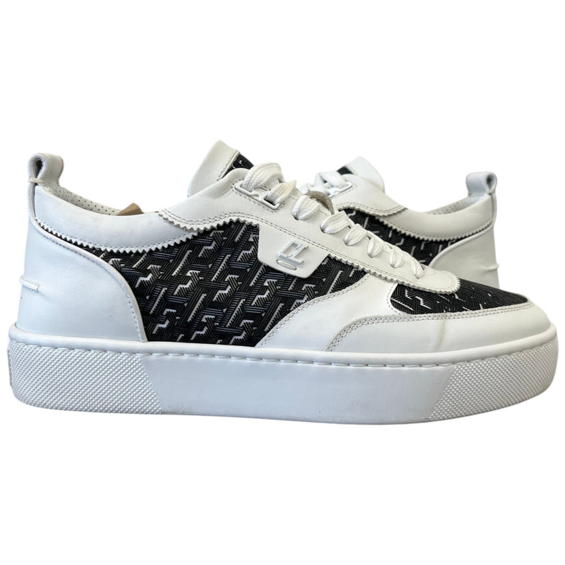 Men's Happyrui Flat Low Trainers White Size UK 7 / EU 41