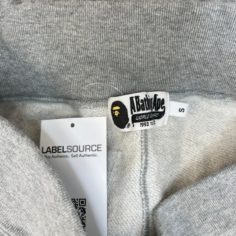 Men's Patch Logo Joggers Grey Size S
