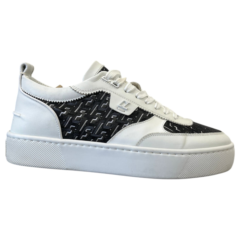 Men's Happyrui Flat Low Trainers White Size UK 7 / EU 41