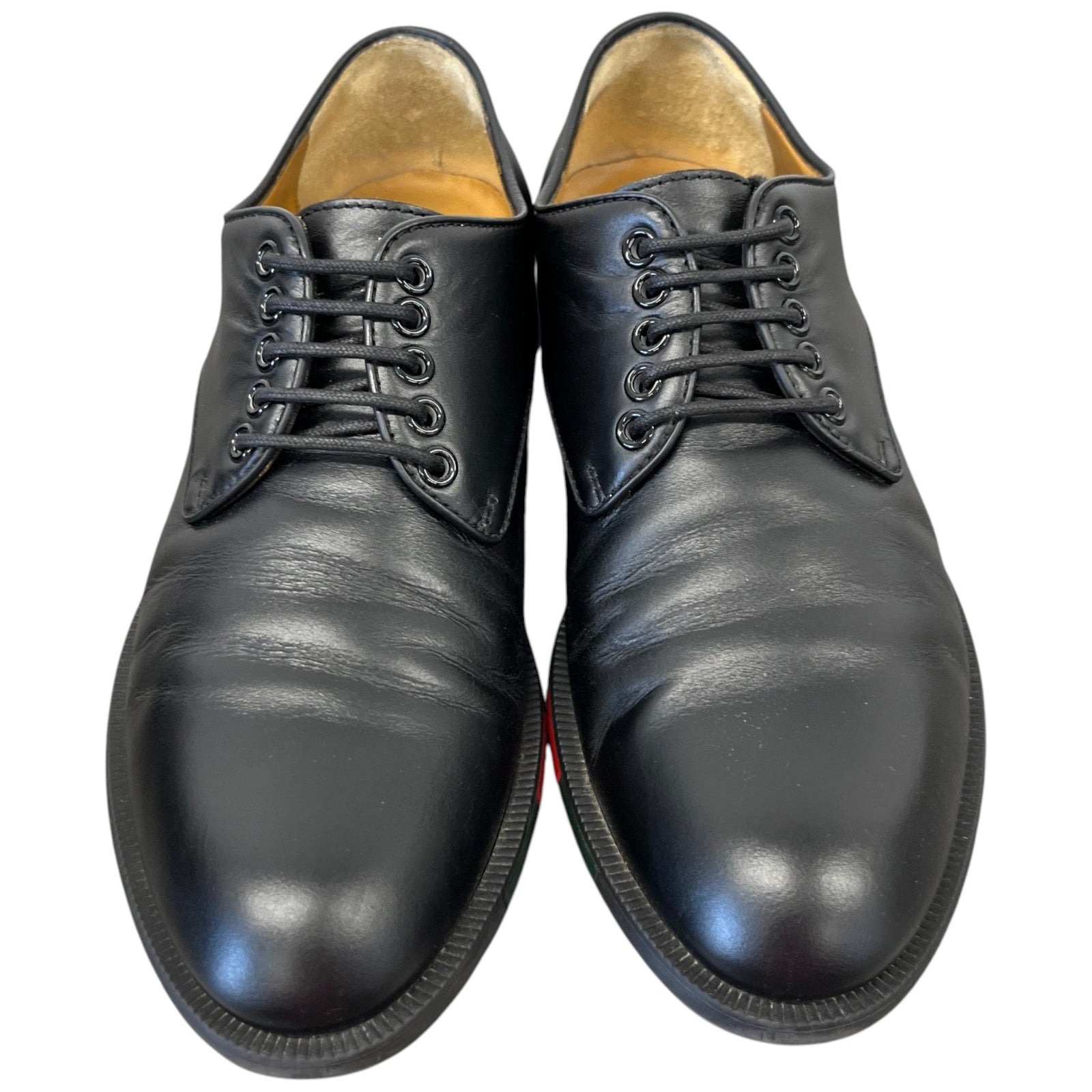 Men's Derby Web Loafers Black Size EU 40.5 / UK 6.5 - Photo 6
